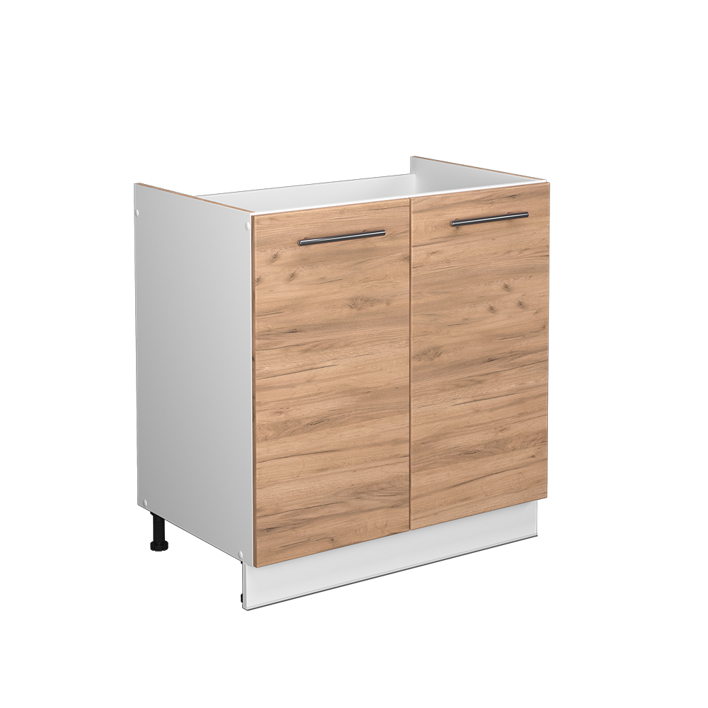 foto del prodotto vicco mobile lavello cucina quercia dorata 80 cm senza piano di lavoro
