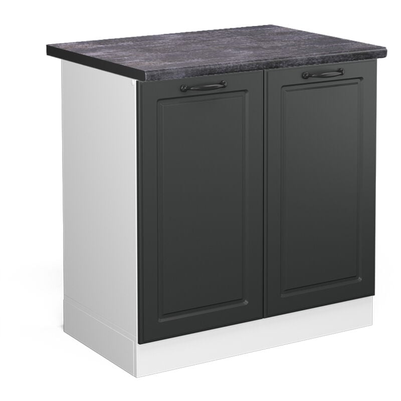 foto del prodotto vicco mobile lavello cucina r line, antracite casa di campagna, 80 cm , pl antracite