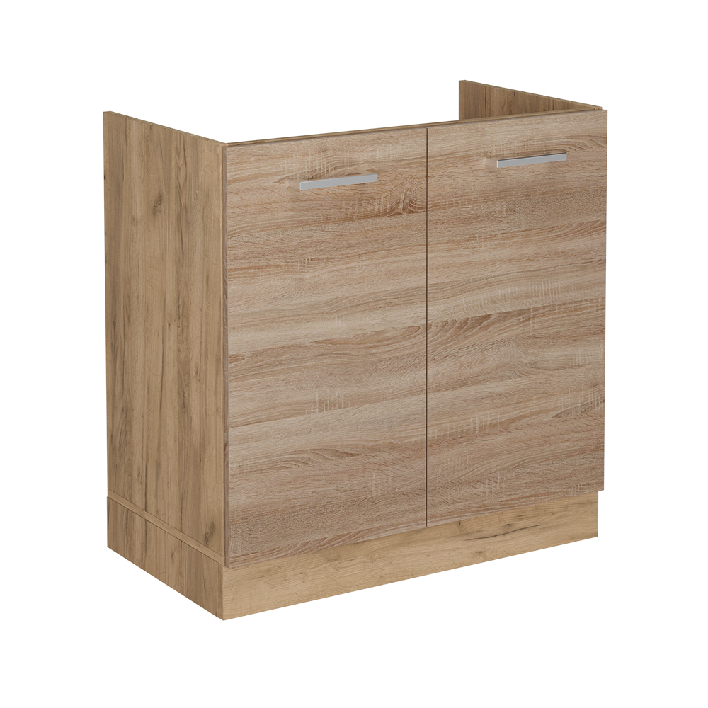 foto del prodotto vicco mobile lavello cucina sonoma 80 cm senza piano di lavoro