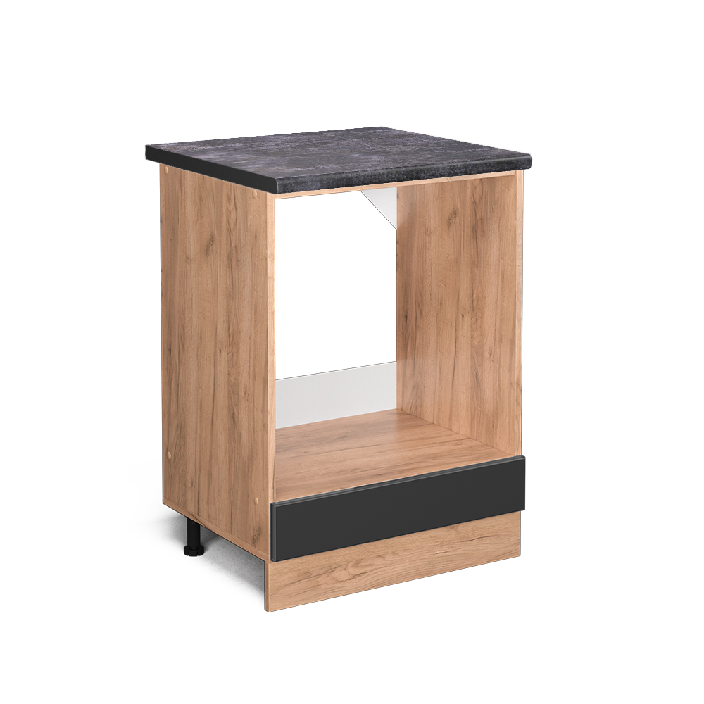 foto del prodotto vicco mobile per forno da incasso antracite lucido 60 cm , pl antracite