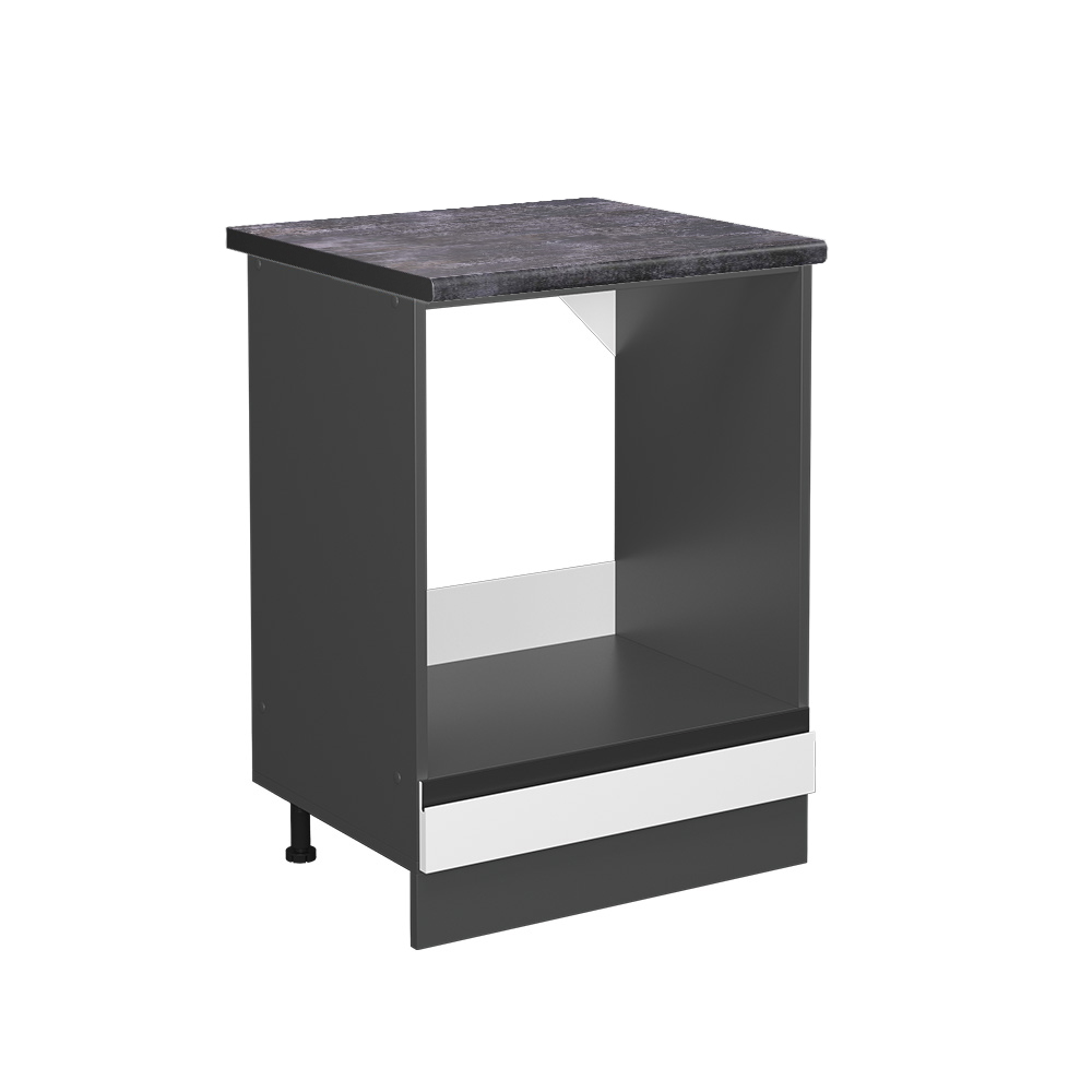 foto del prodotto vicco mobile per forno da incasso bianco 60 cm , pl antracite