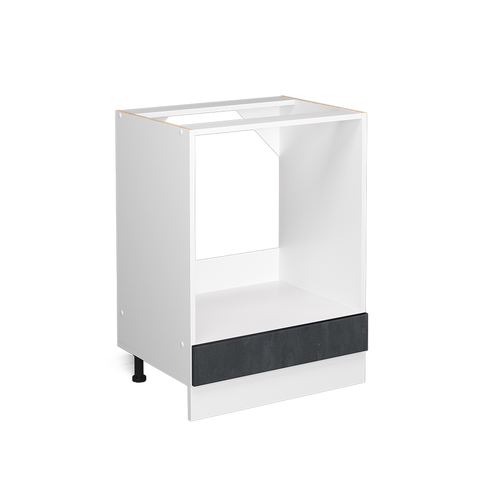 foto del prodotto vicco mobile per forno da incasso calcestruzzo nero 60 cm senza piano di lavoro
