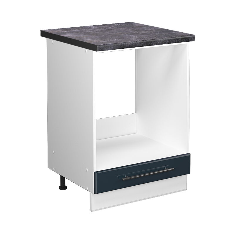 foto del prodotto vicco mobile per forno da incasso fame line, blu scuro lucido, 60 cm , pl antracite