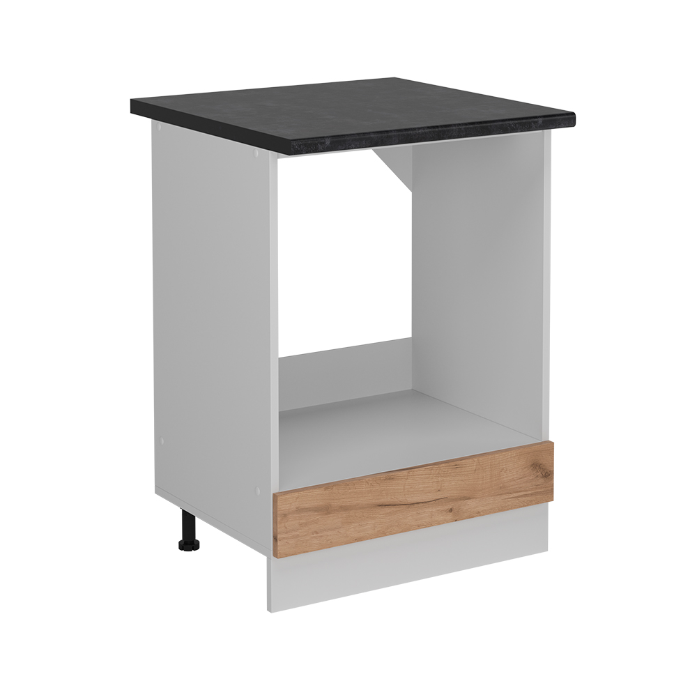 foto del prodotto vicco mobile per forno da incasso quercia dorata 60 cm pl antracite