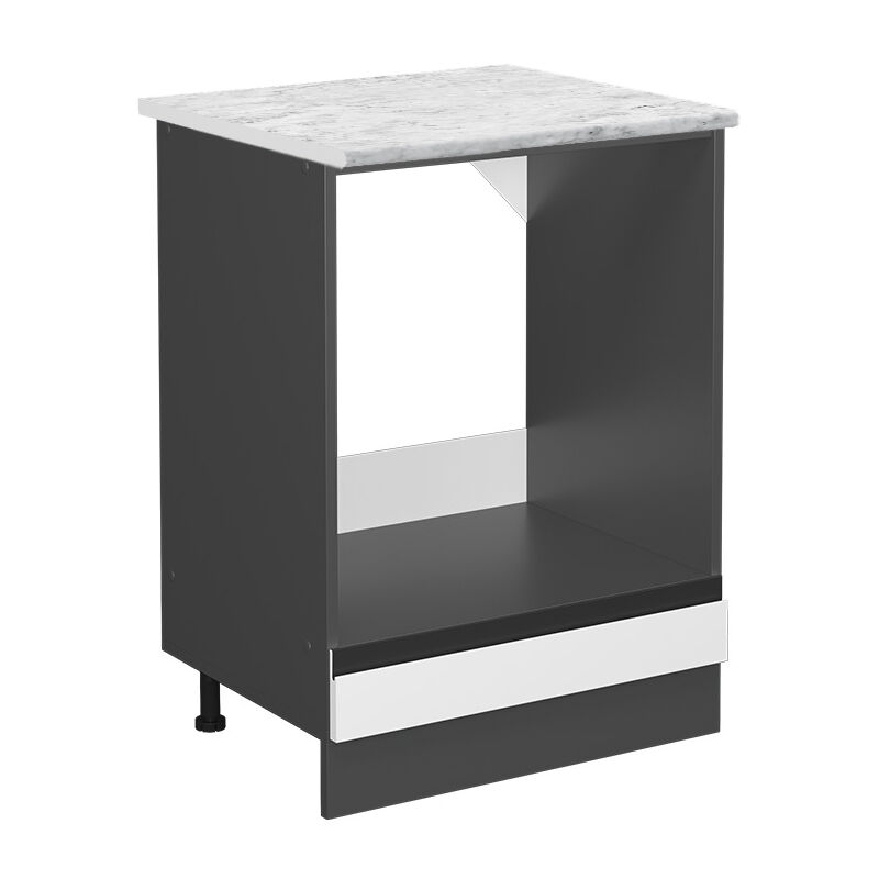 foto del prodotto vicco mobile per forno da incasso r line, bianco, 60 cm pl marmo