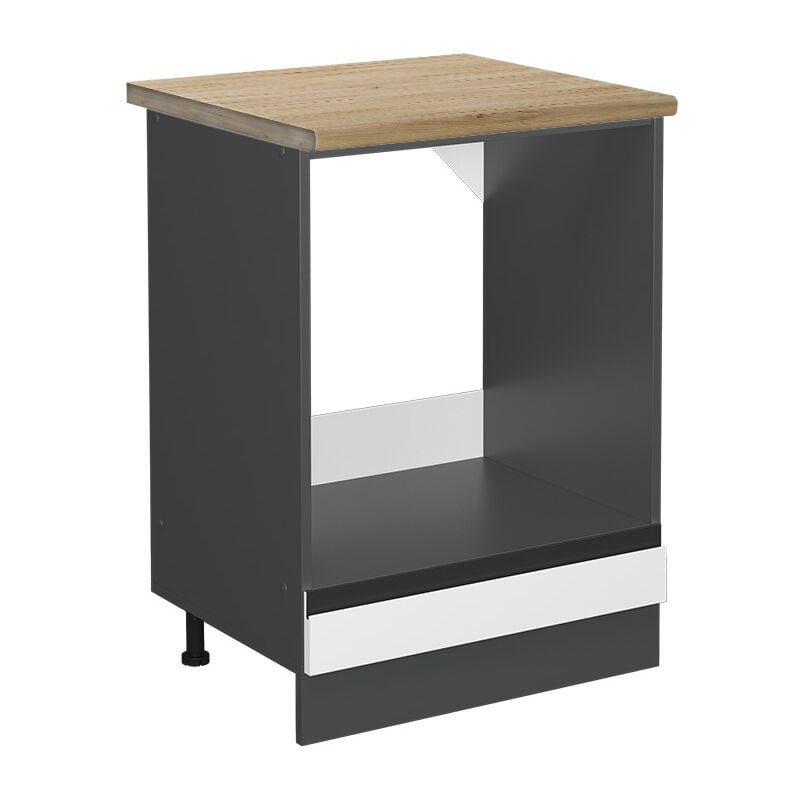 foto del prodotto vicco mobile per forno da incasso r line, bianco, 60 cm , pl rovere