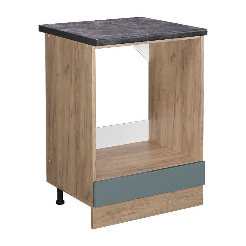 foto del prodotto vicco mobile per forno da incasso r line, grigio blu, 60 cm , pl antracite