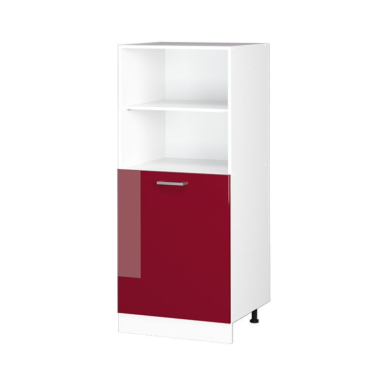 foto del prodotto vicco mobile per forno da incasso r line, rosso bordeaux lucido, 60 cm