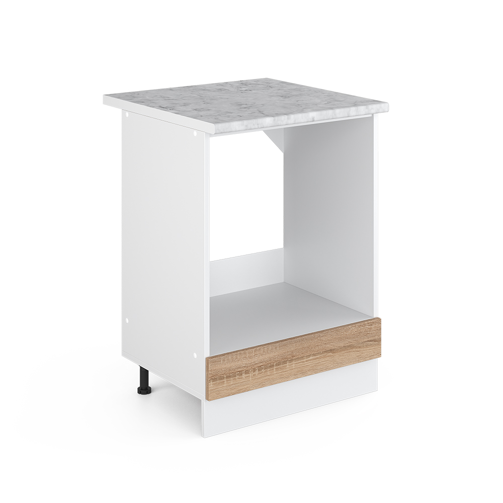 foto del prodotto vicco mobile per forno da incasso sonoma 60 cm , pl marmo