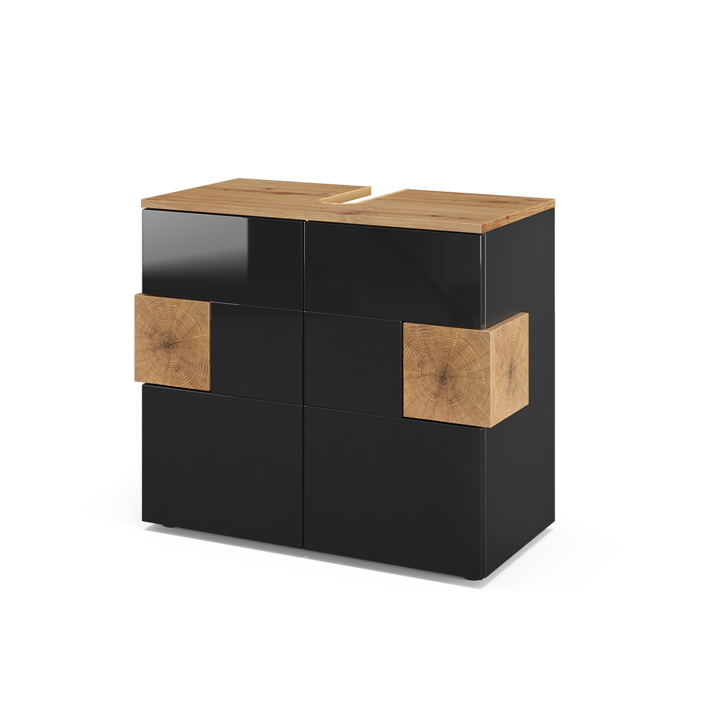 foto del prodotto vicco mobile sottolavabo per bagno antracite 73.1 x 64 cm