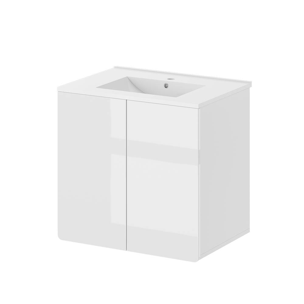 foto del prodotto vicco mobile sottolavabo per bagno bianco