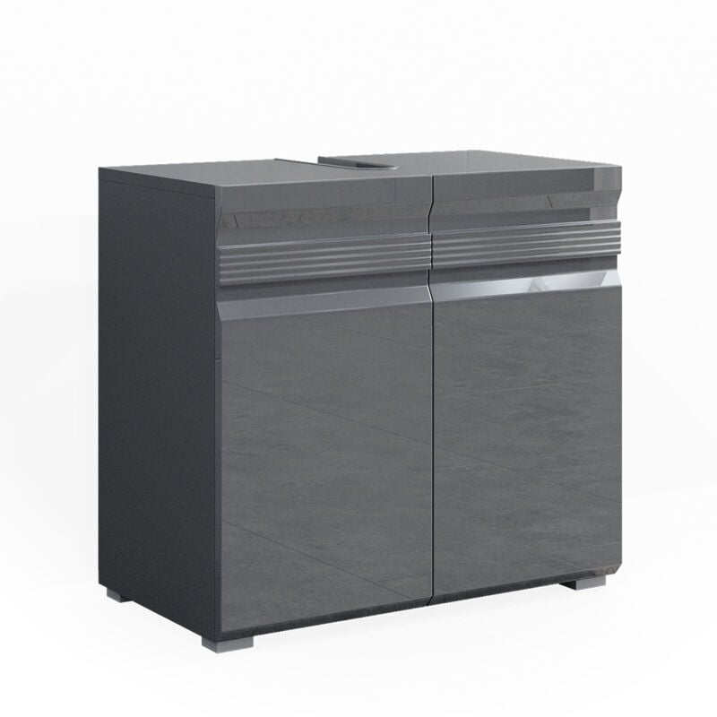 foto del prodotto vicco mobile sottolavabo per bagno freddy, antracite, 60 x 60 cm