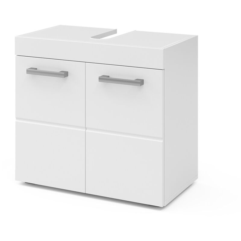 foto del prodotto vicco mobile sottolavabo per bagno luna, bianco, 60 x 56 cm