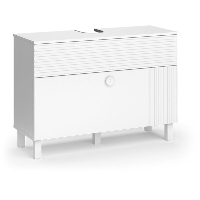foto del prodotto vicco mobile sottolavabo per bagno sola, bianco, 100.2 x 72.4 cm con 2 cassetti