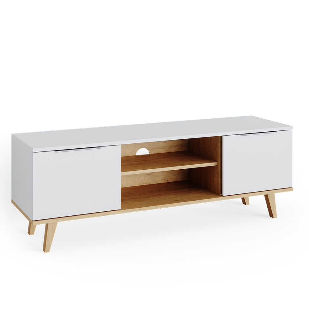 foto del prodotto vicco mobile tv bianco 138 x 49 cm