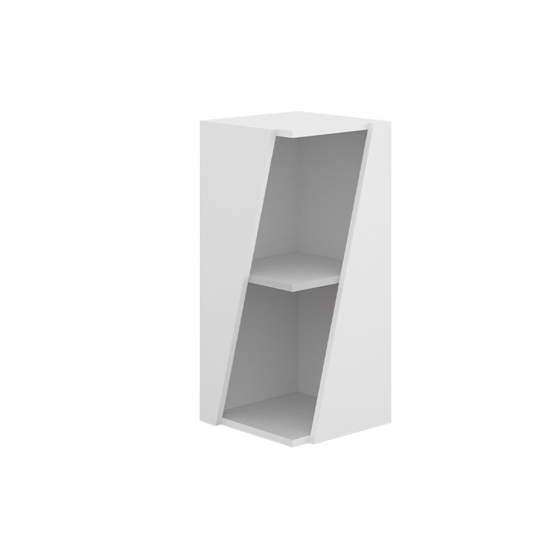 foto del prodotto vicco mobiletto bagno benno, bianco, 31.6 x 70.5 cm con ripiani aperti