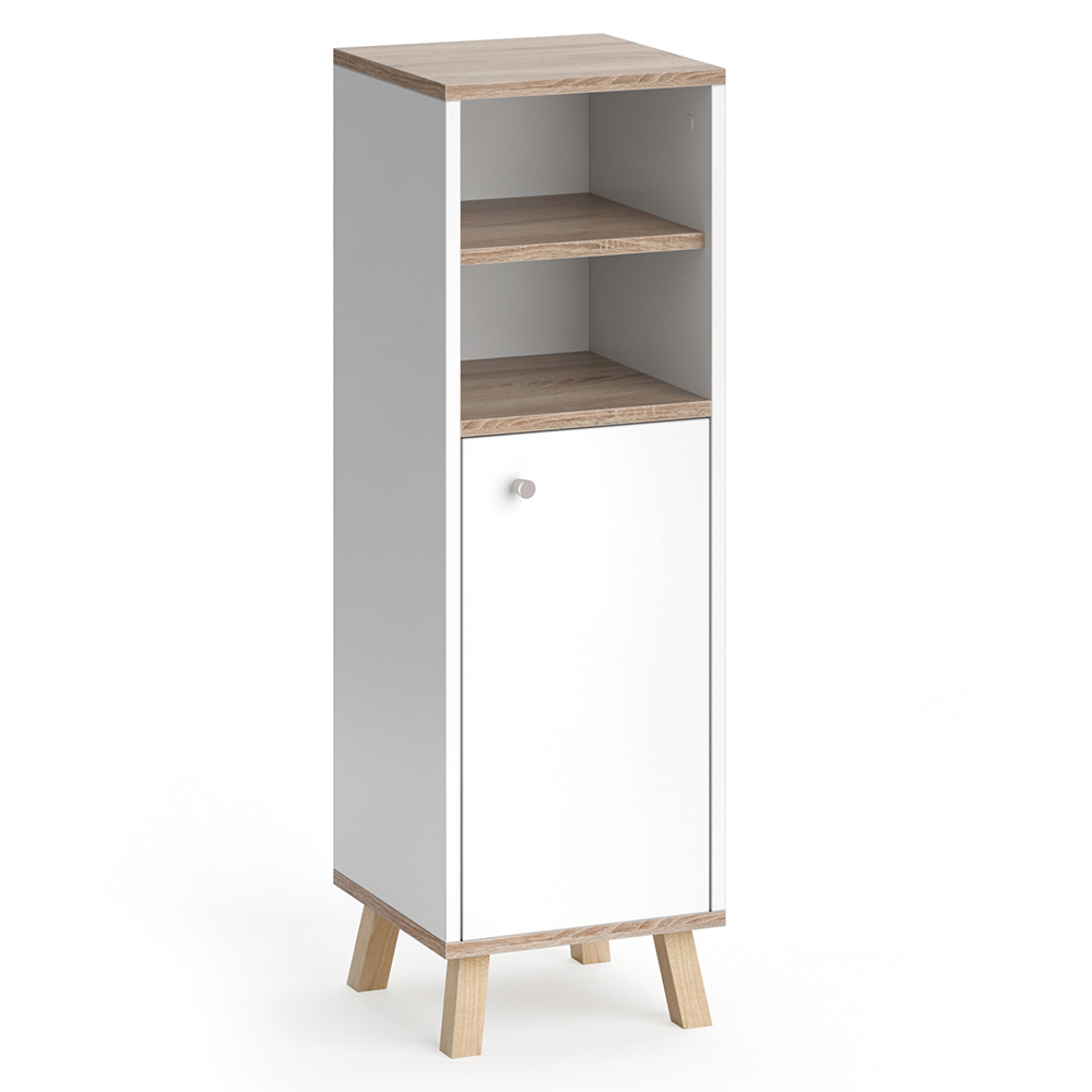 foto del prodotto vicco mobiletto bagno bianco 30 x 95 cm