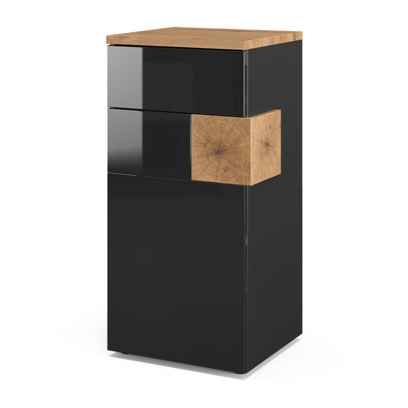 foto del prodotto vicco mobiletto bagno eden, antracite, 40 x 84 cm