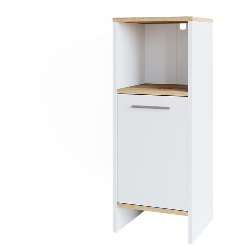 foto del prodotto vicco mobiletto bagno elvio, bianco, 32 x 82.2 cm
