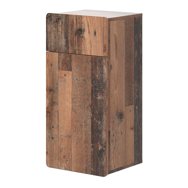 foto del prodotto vicco mobiletto bagno izan, oldstyle, 36.6 x 76.6 cm con cassetto e anta