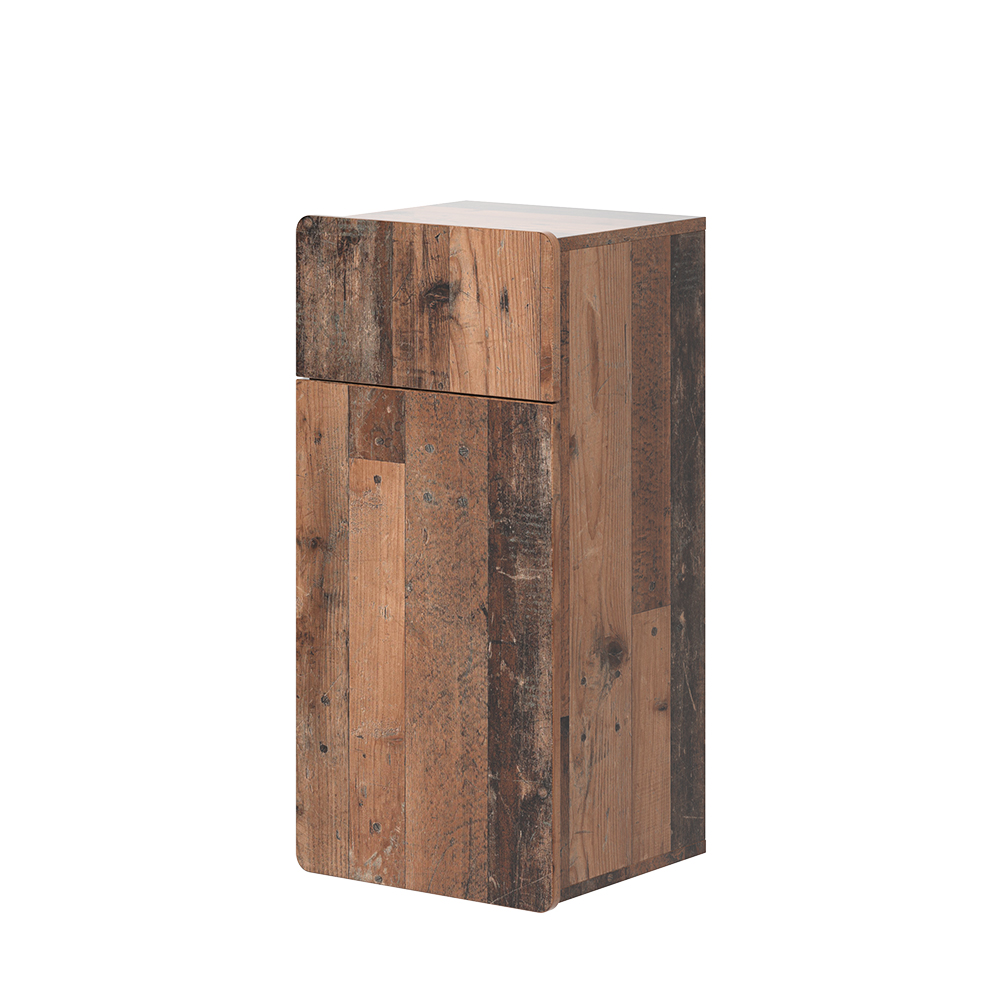 foto del prodotto vicco mobiletto bagno oldstyle 36.6 x 76.6 cm con cassetto e anta