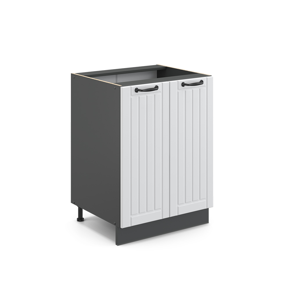 foto del prodotto vicco mobiletto base cucina bianco casa di campagna 60 cm senza piano di lavoro