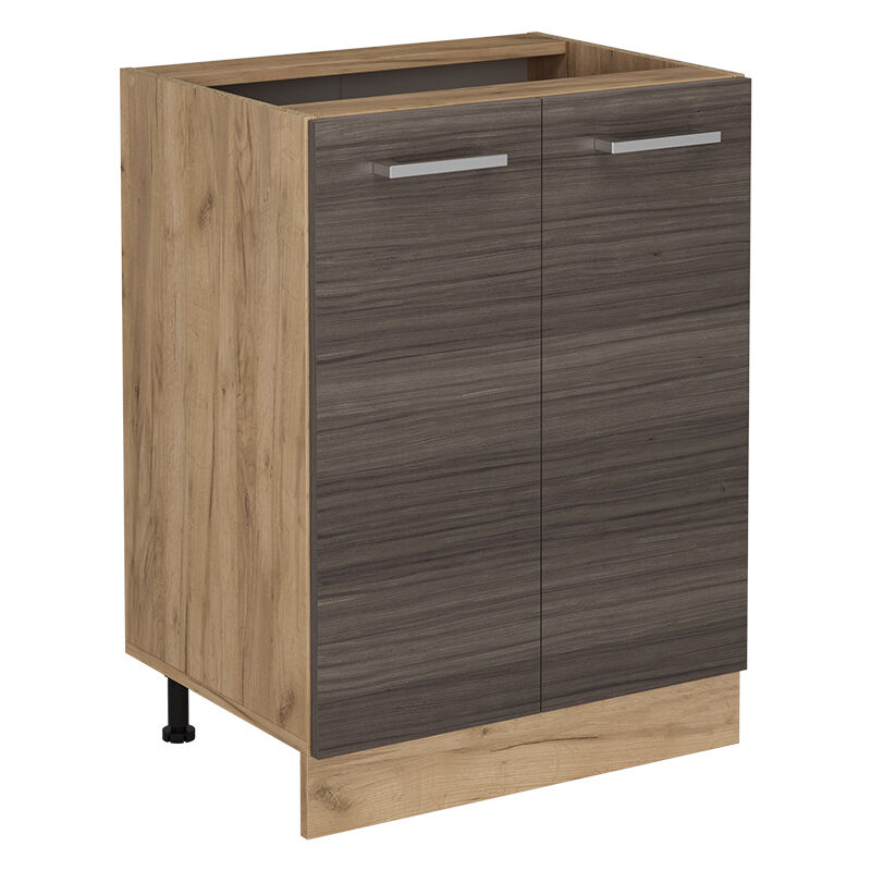 foto del prodotto vicco mobiletto base cucina r line, grigio nobile, 60 cm senza piano di lavoro