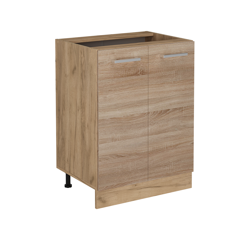 foto del prodotto vicco mobiletto base cucina sonoma 60 cm senza piano di lavoro
