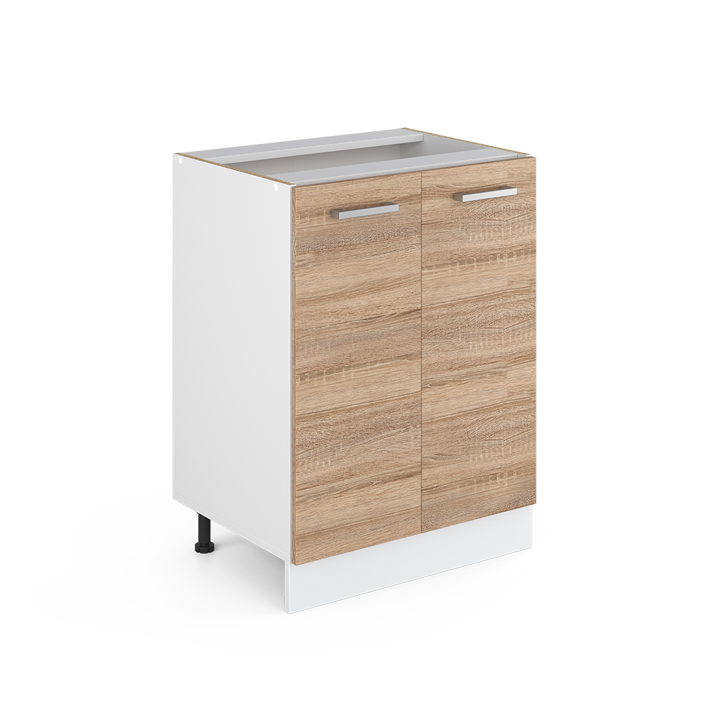 foto del prodotto vicco mobiletto base cucina sonoma 60 cm senza piano di lavoro