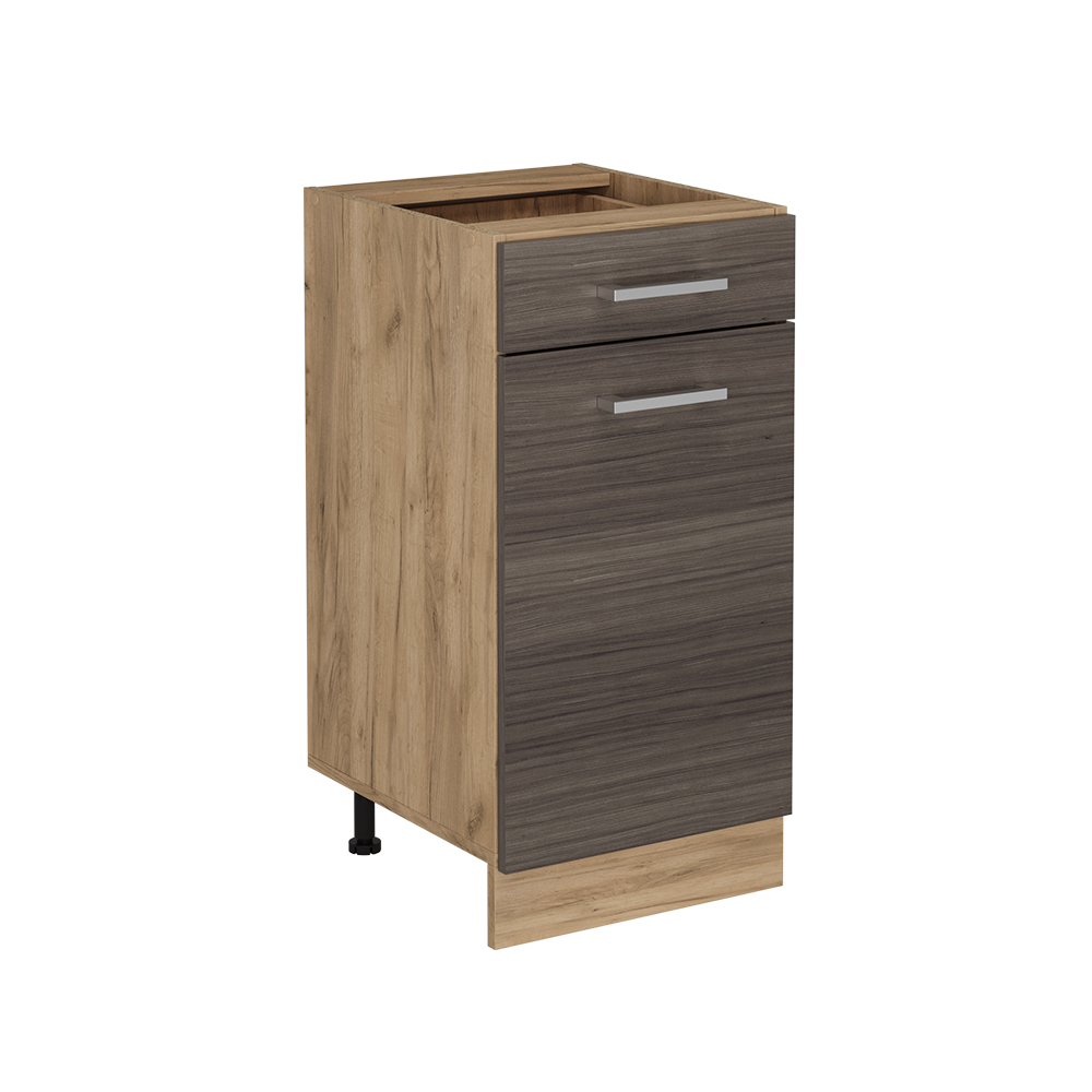 foto del prodotto vicco mobiletto base per cucina grigio nobile 40 cm senza piano di lavoro