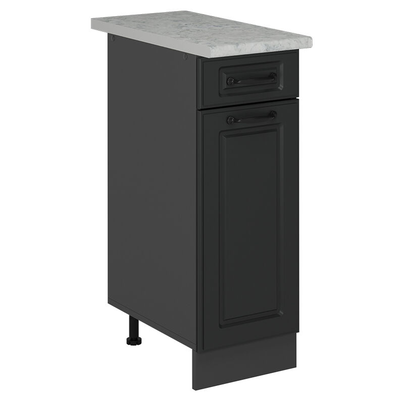foto del prodotto vicco mobiletto base per cucina r line, antracite casa di campagna, 30 cm pl marmo