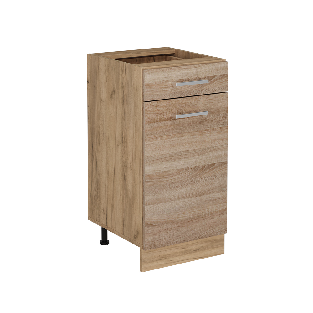 foto del prodotto vicco mobiletto base per cucina sonoma 40 cm senza piano di lavoro