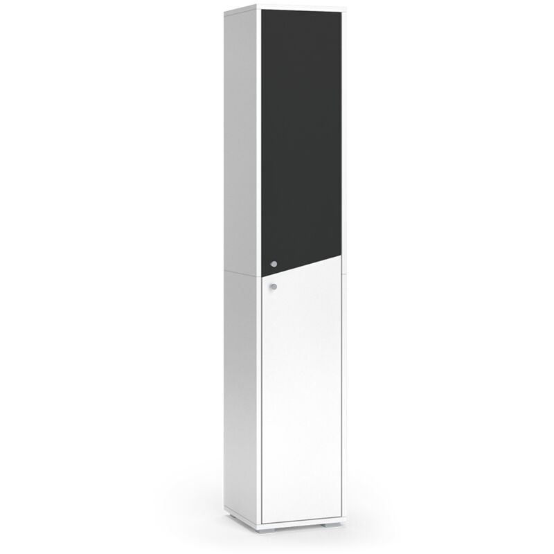 foto del prodotto vicco mobiletto da bagno irida, antracite bianco, 30 x 192 cm