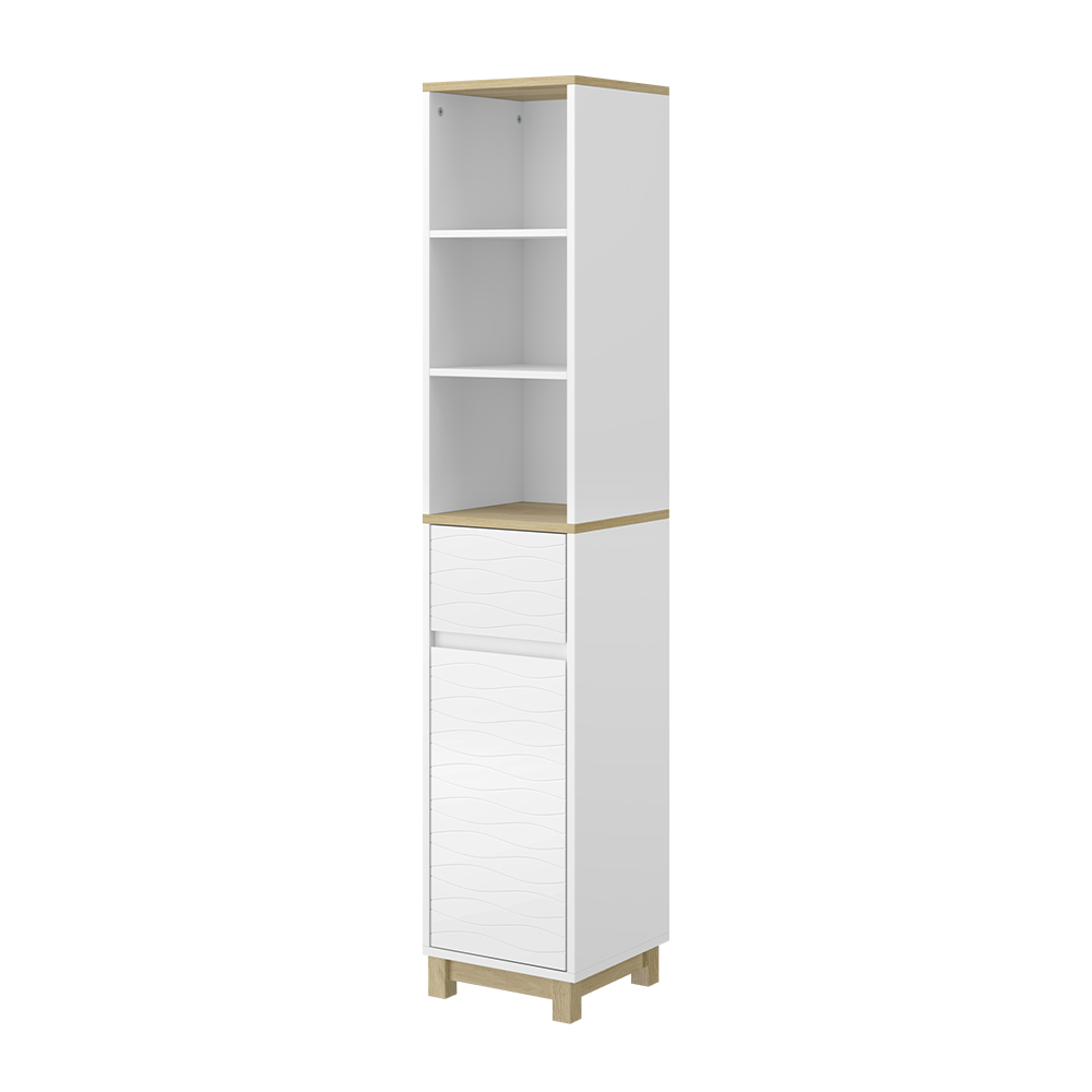 foto del prodotto vicco mobili da bagno bianco 30 x 151 cm con cassetti