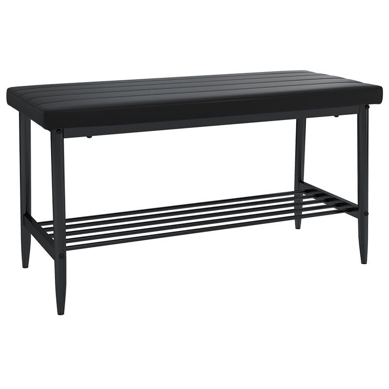 foto del prodotto vicco panca ad angolo per la sala da pranzo grand, nero, 85 x 35 cm