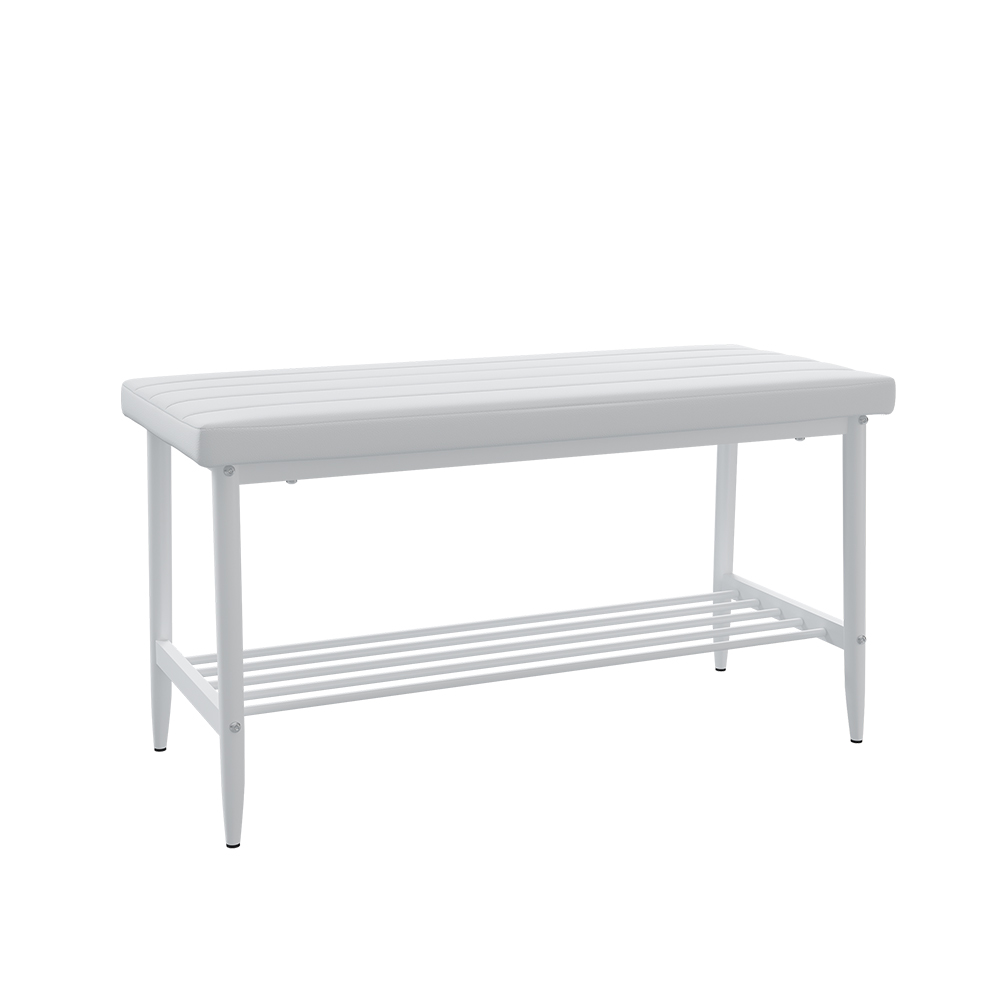 foto del prodotto vicco panca bianco 85 x 35 cm