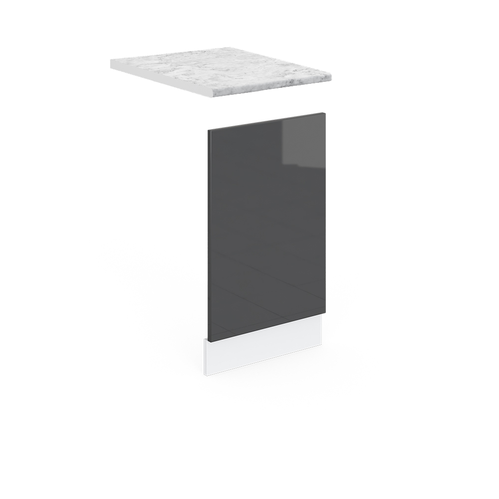 foto del prodotto vicco pannello frontale antracite 45 cm , pl marmo