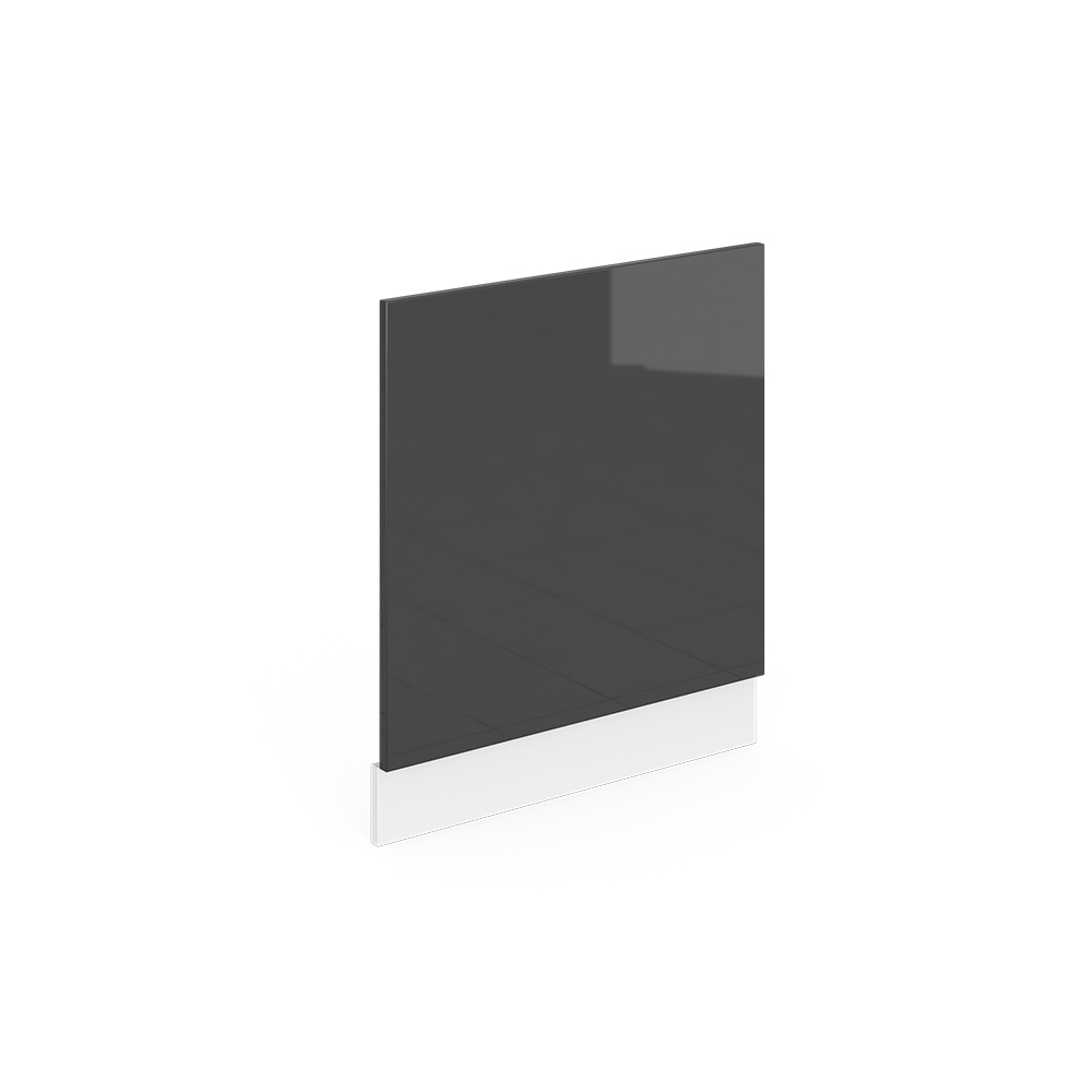 foto del prodotto vicco pannello frontale antracite lucido 60 cm senza piano di lavoro