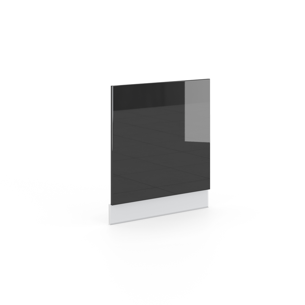 foto del prodotto vicco pannello frontale antracite lucido 60 cm senza piano di lavoro