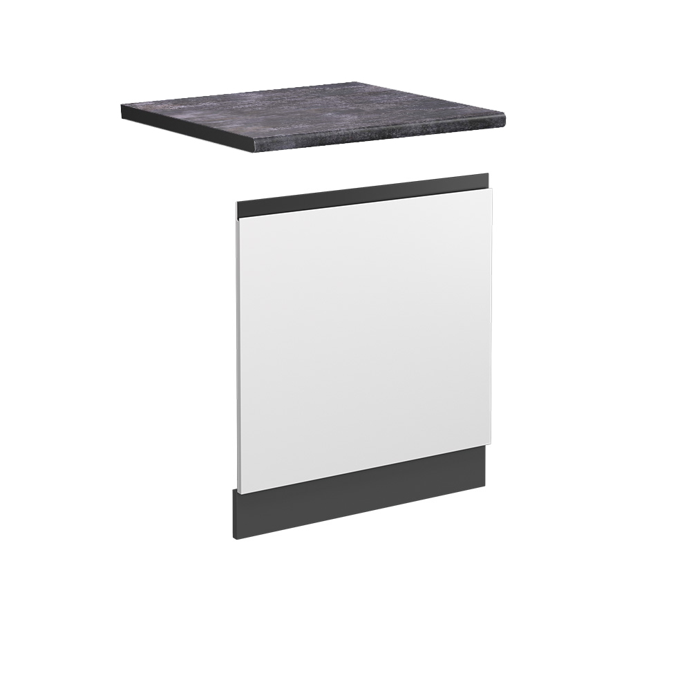 foto del prodotto vicco pannello frontale bianco 60 cm , pl antracite