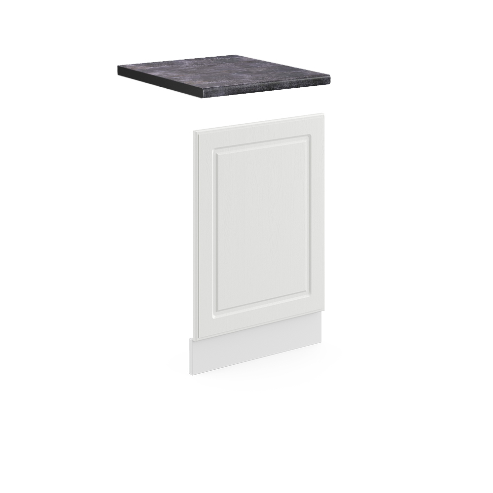foto del prodotto vicco pannello frontale bianco casa di campagna 45 cm , pl antracite