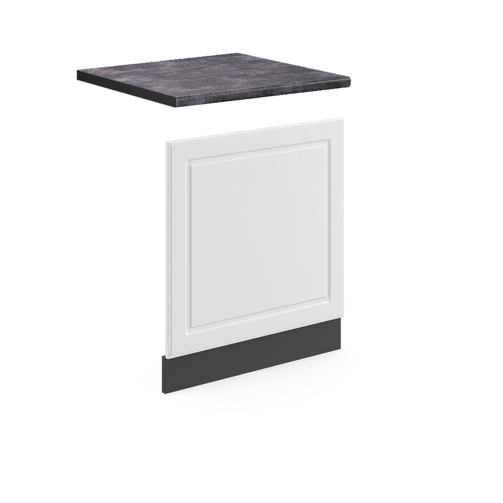 foto del prodotto vicco pannello frontale bianco casa di campagna 60 cm , pl antracite
