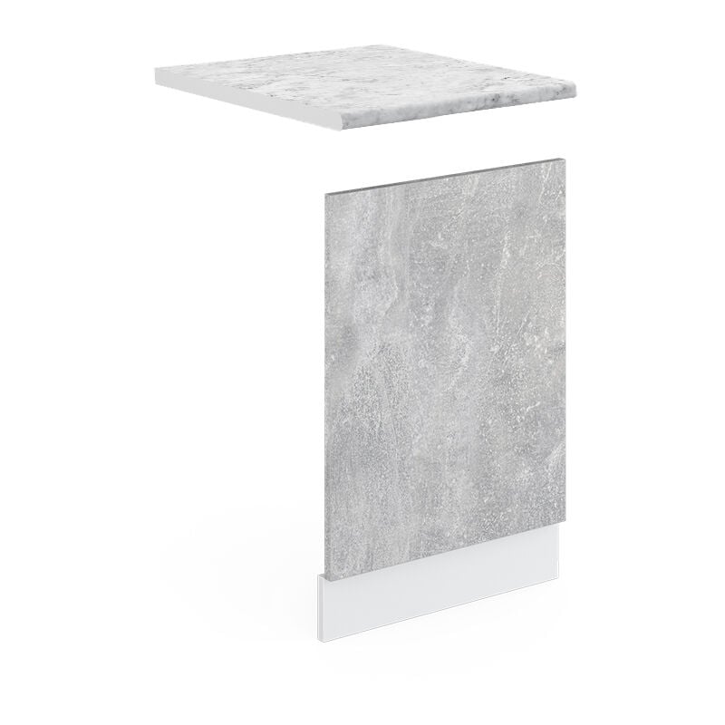 foto del prodotto vicco pannello frontale calcestruzzo 45 cm , pl marmo