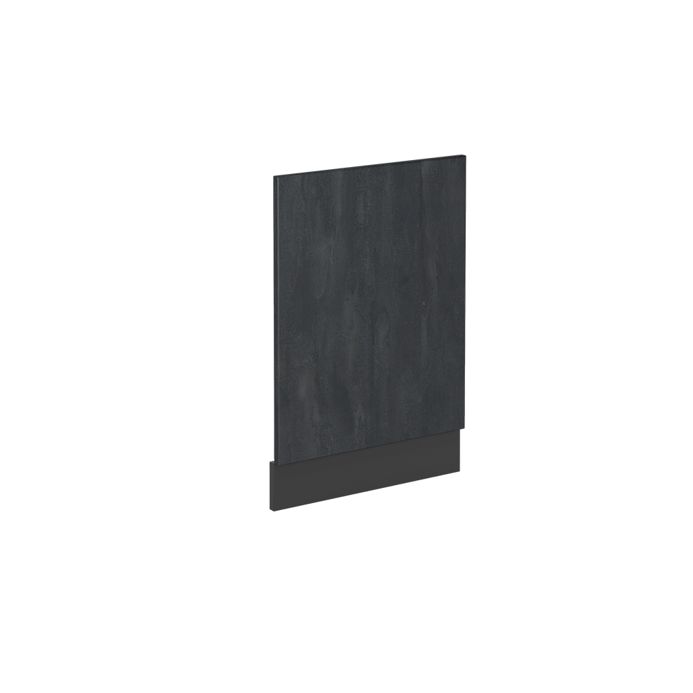 foto del prodotto vicco pannello frontale calcestruzzo nero 45 cm senza piano di lavoro