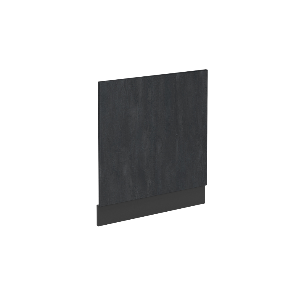 foto del prodotto vicco pannello frontale calcestruzzo nero 60 cm senza piano di lavoro