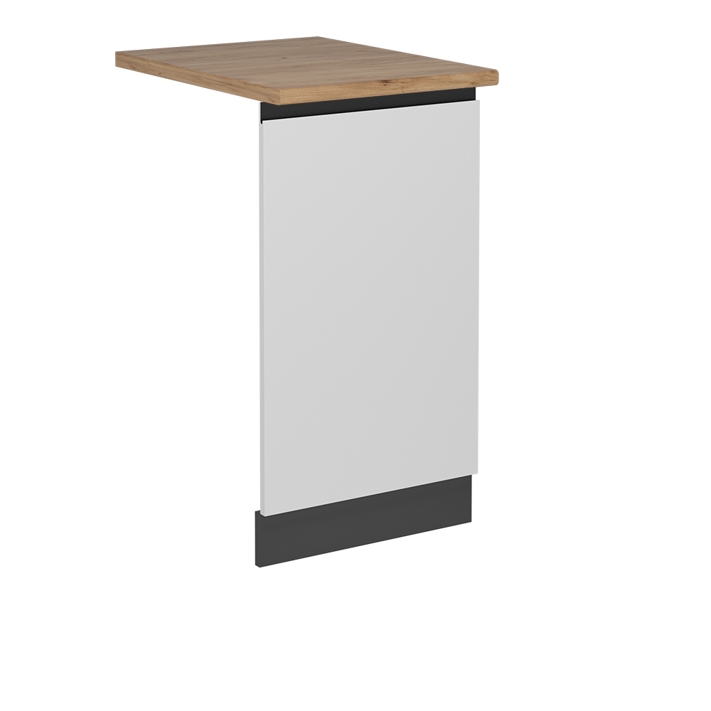 foto del prodotto vicco pannello frontale della lavastoviglie bianco 45 cm , pl rovere