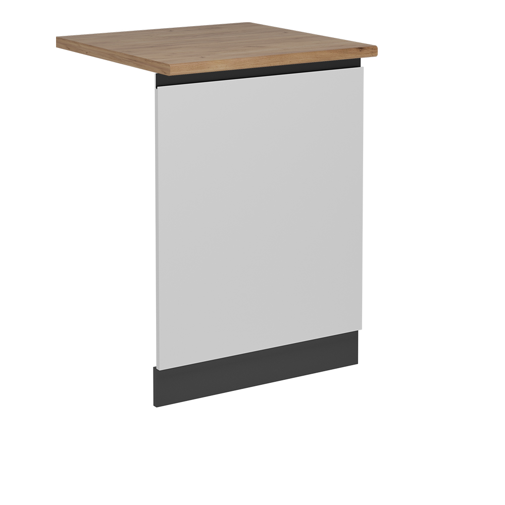 foto del prodotto vicco pannello frontale della lavastoviglie bianco 60 cm , pl rovere