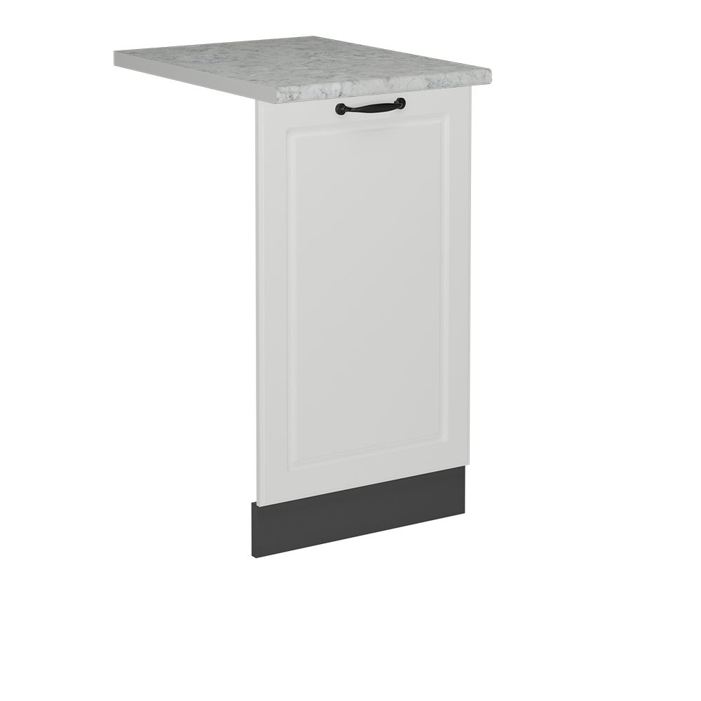 foto del prodotto vicco pannello frontale della lavastoviglie bianco casa di campagna 45 cm , pl marmo