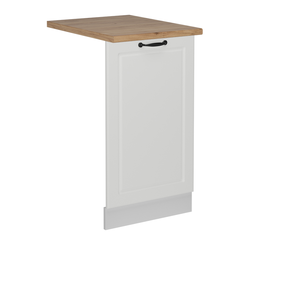 foto del prodotto vicco pannello frontale della lavastoviglie bianco casa di campagna 45 cm , pl rovere