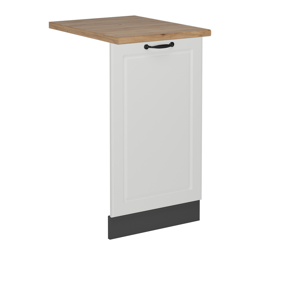foto del prodotto vicco pannello frontale della lavastoviglie bianco casa di campagna 45 cm , pl rovere